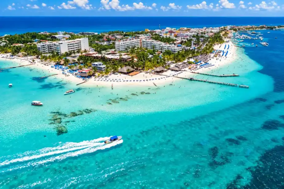 Playa Norte (Isla Mujeres) - Spot fotográfico en Isla Mujeres (Ferry Ultramar desde Puerto Juárez, Cancún) para visitar en auto